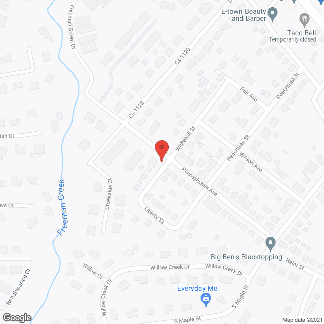 Elizabeth Town Health Care in google map