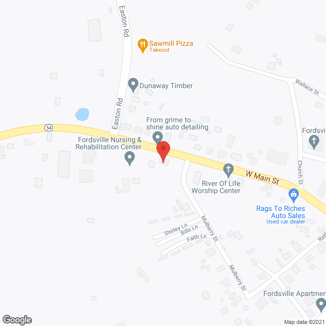 Fordsville Nursing & Rehab in google map
