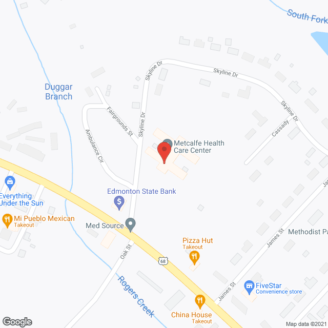Metcalfe Co Nursing Home in google map