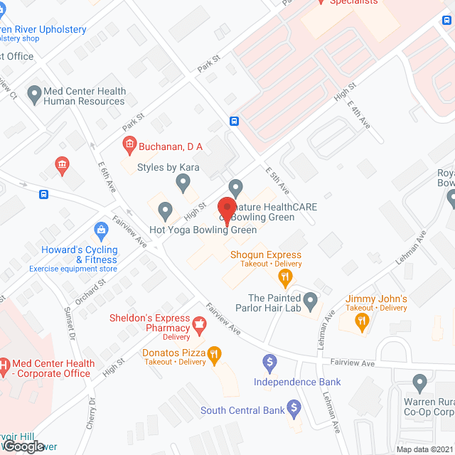 Rosewood Health Care Ctr in google map