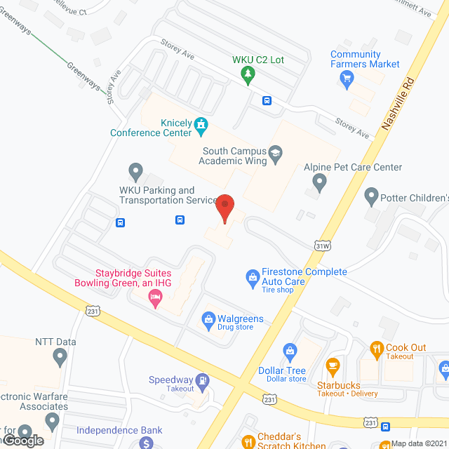 Colonial Manor in google map