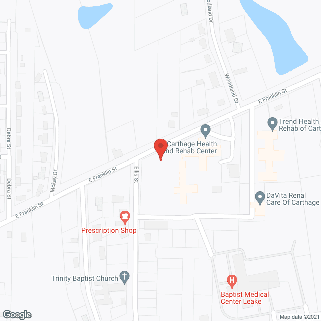 Leake Memorial Extended Care in google map