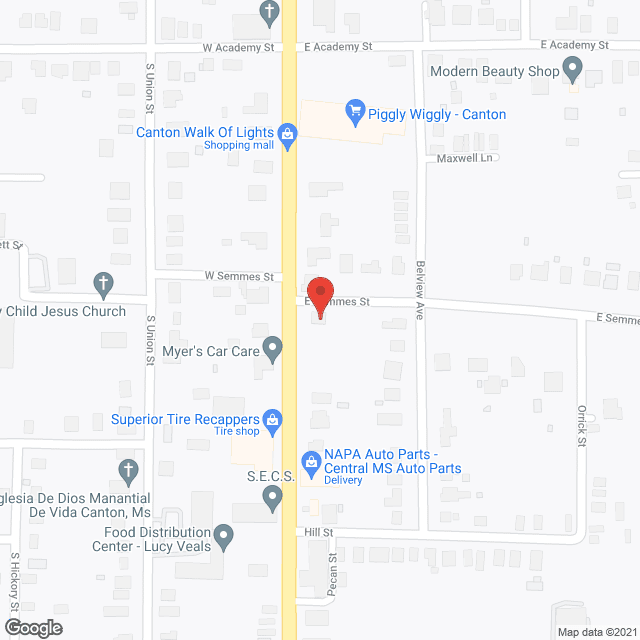 Madison County Nursing Home in google map