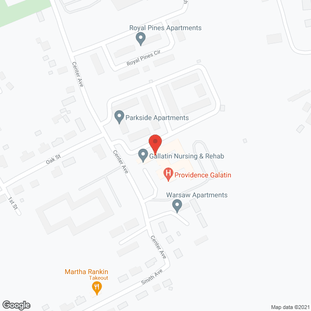Gallatin Health Care in google map