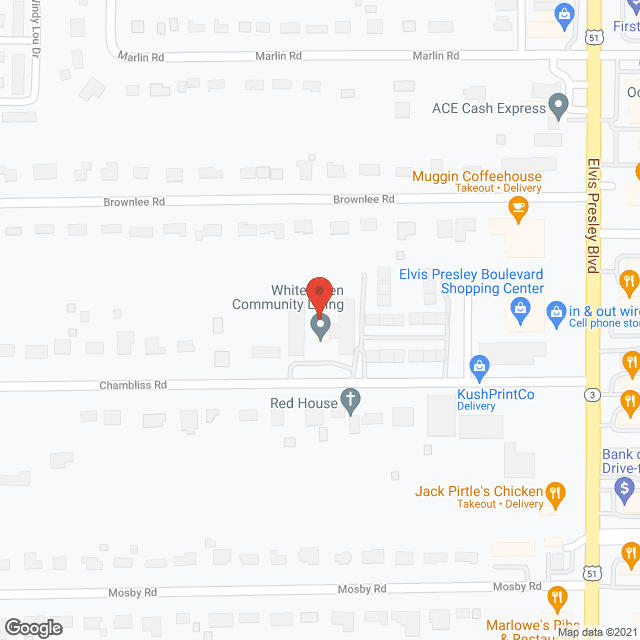 Whitehaven Manor in google map