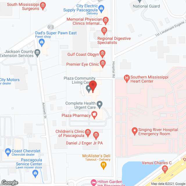 Plaza Nursing Ctr in google map