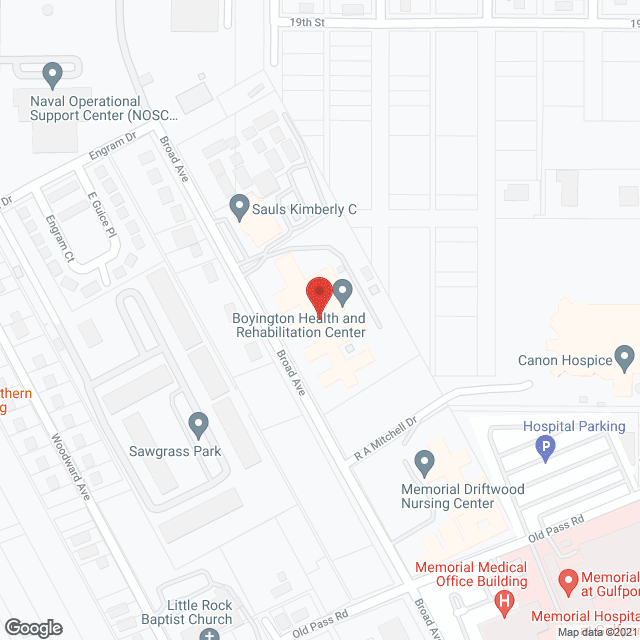 Boyington Health Care Facility in google map