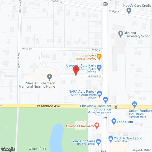 Shearer-Richardson Home in google map