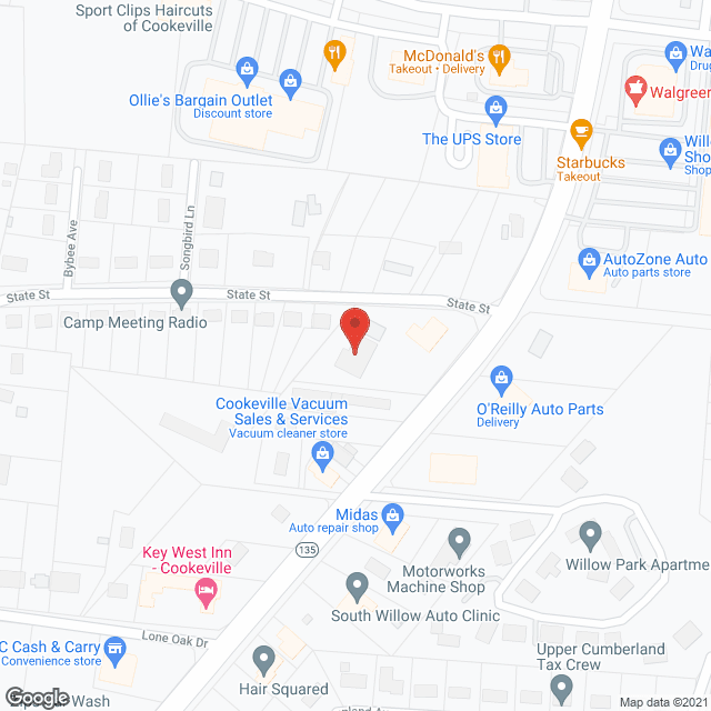 NHC Home Care in google map