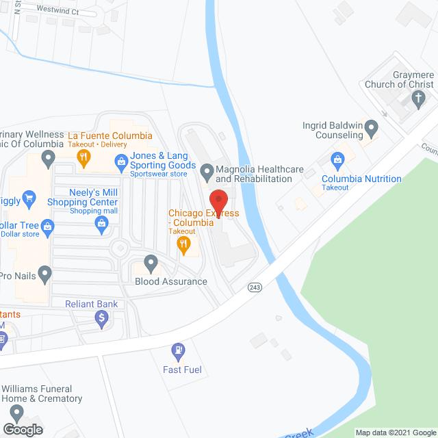 Heritage Manor of Columbia in google map