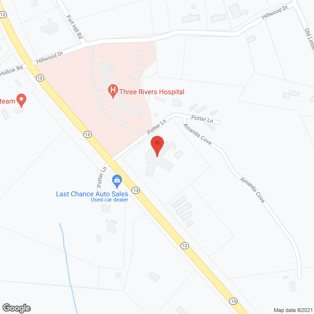 Humphreys County Nursing Home in google map
