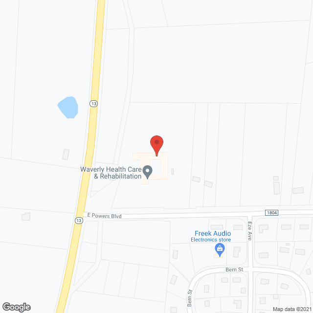 Waverly Health Care Center in google map