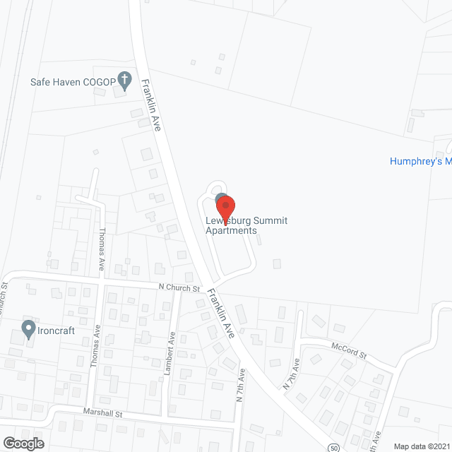 Lewisburg Summit Apartments in google map