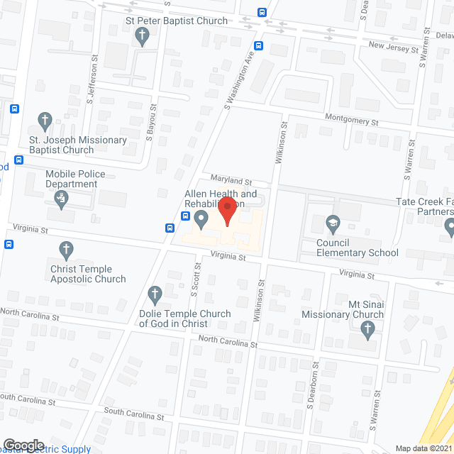 Allen Memorial Home in google map