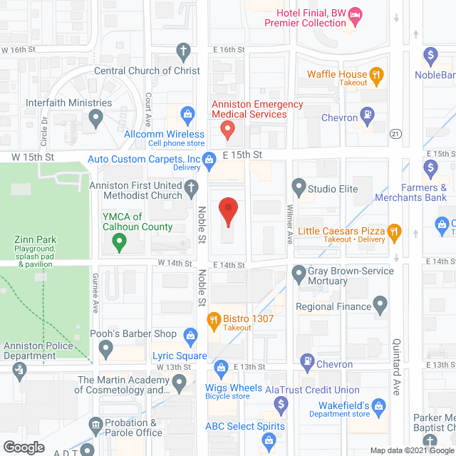 Wesley Apartments in google map