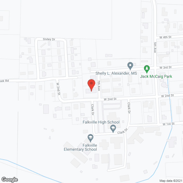 Shady Oaks Retirement Home in google map