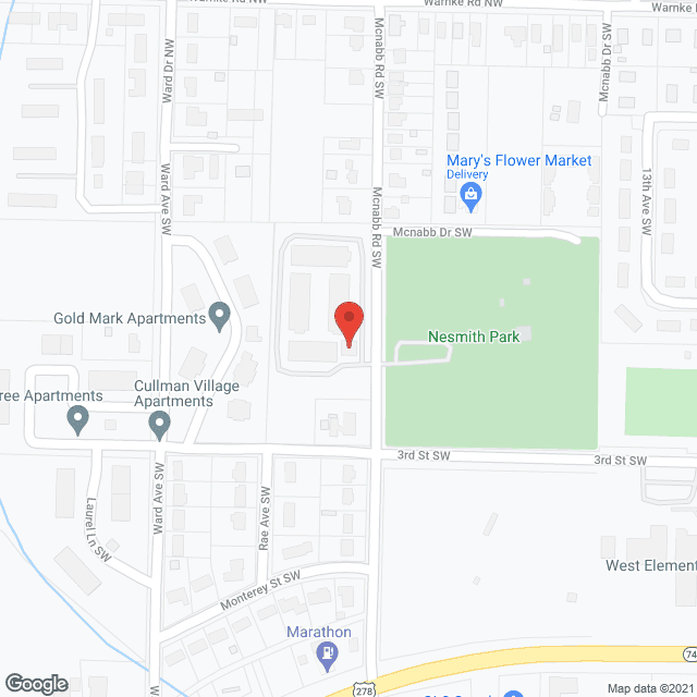 Nesmith Park Apartments in google map