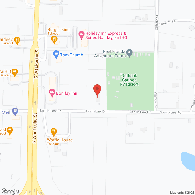 Fair Oaks Retirement Village in google map