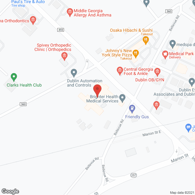 Dublinair Health Care & Rehab in google map