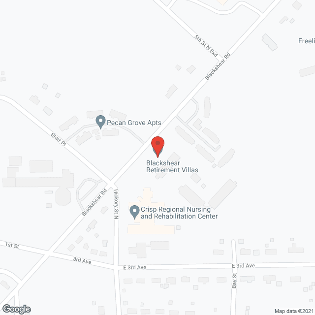 Blackshear Retirement Villas in google map