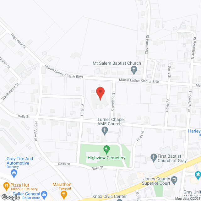 Gray Nursing Home in google map