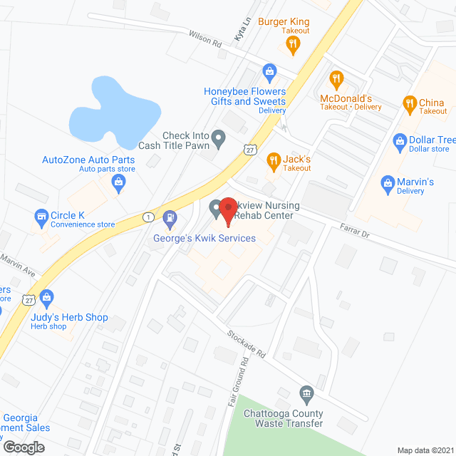 Oakview Nursing & Rehab Ctr in google map