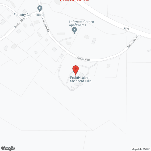 Shepherd Hills Health Care Ctr in google map