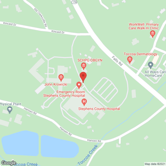 Clary Care Ctr in google map