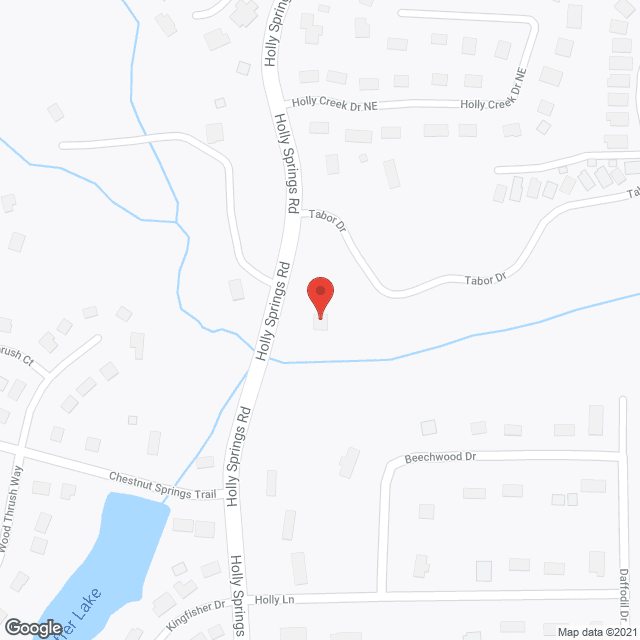 Holly Manor Assisted Living in google map
