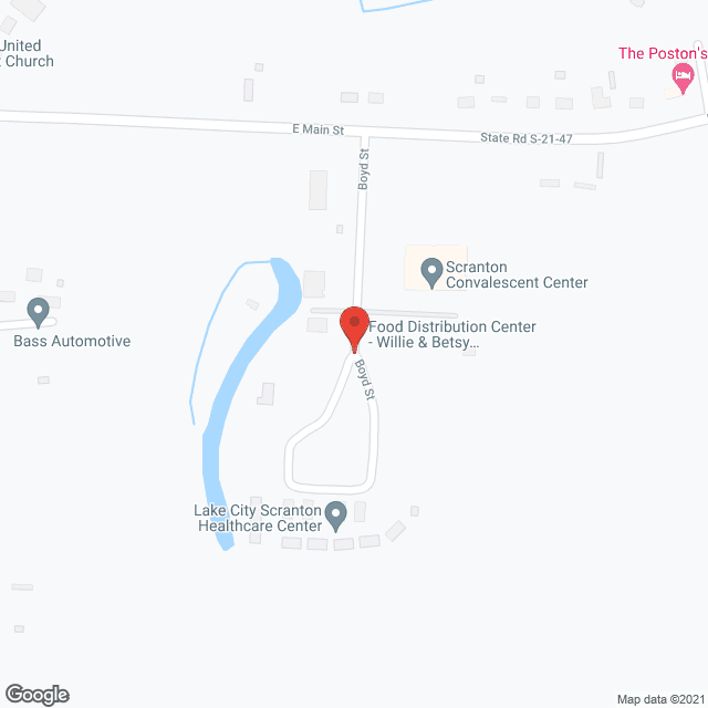 Manor House of Scranton in google map
