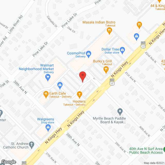 Grandstrand Active Day Ctr in google map