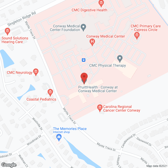 Pruitt Health Conway at Conway Medical Center in google map