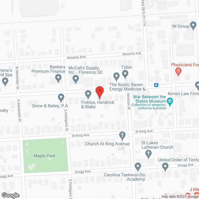 Woodard Community Residential in google map