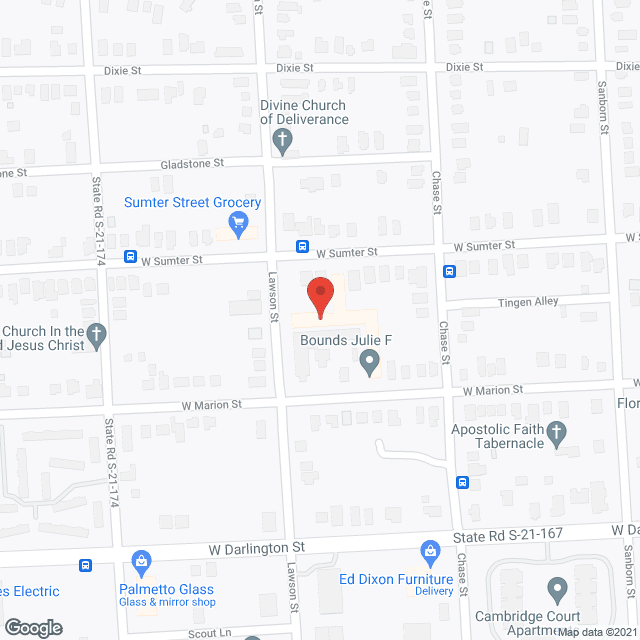 Faith Residential Ctr in google map