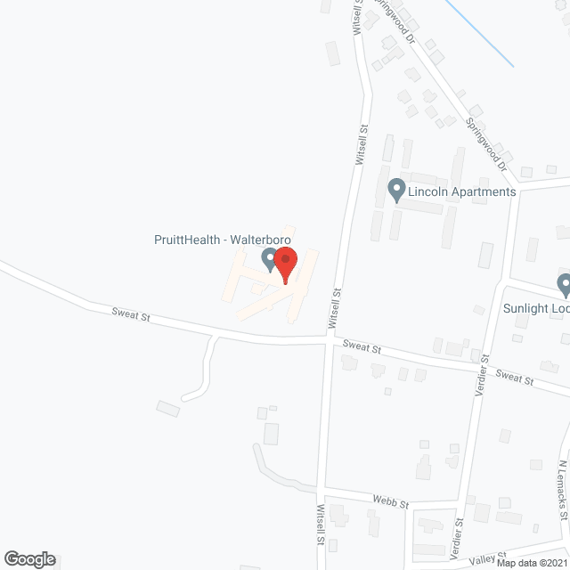 Oakwood Health Care Ctr in google map