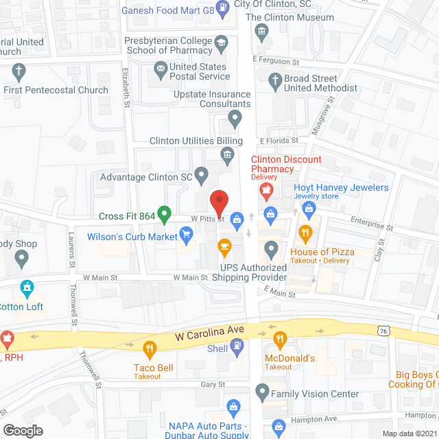 Aberseen Place/Bailey Agency in google map