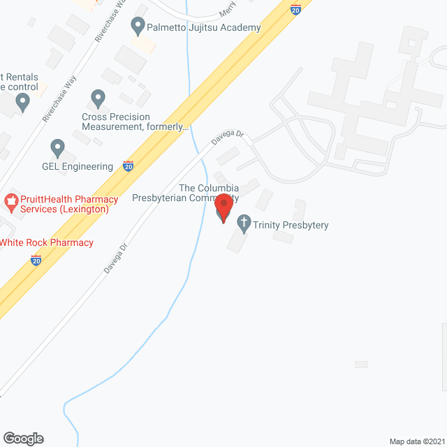 Presbyterian Communities Of South Carolina-Columbia in google map