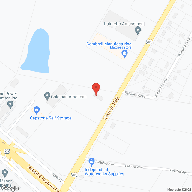 Sumter Active Day Care in google map
