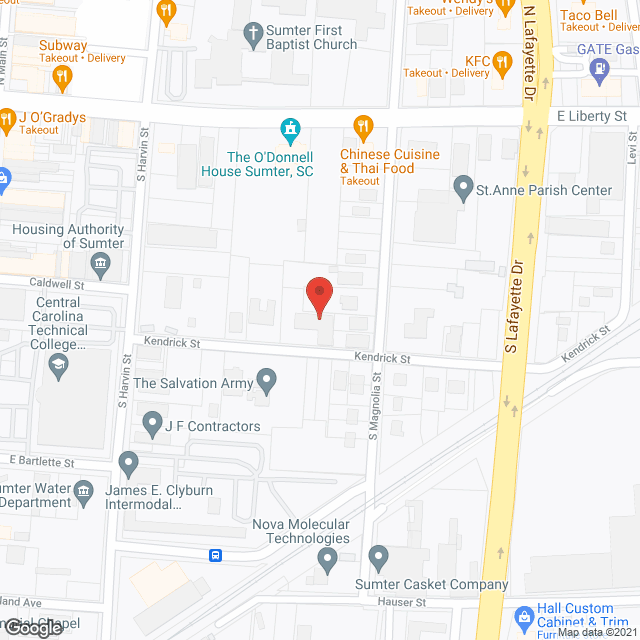 Greene's Residential Care in google map