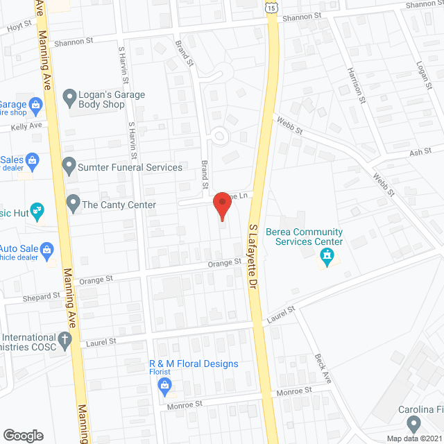 Herriott's Residential Care in google map