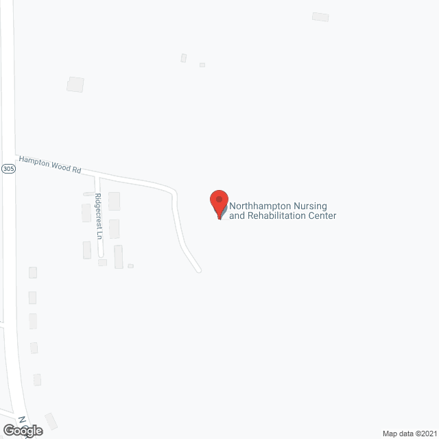 Hampton Woods Health and Rehab in google map