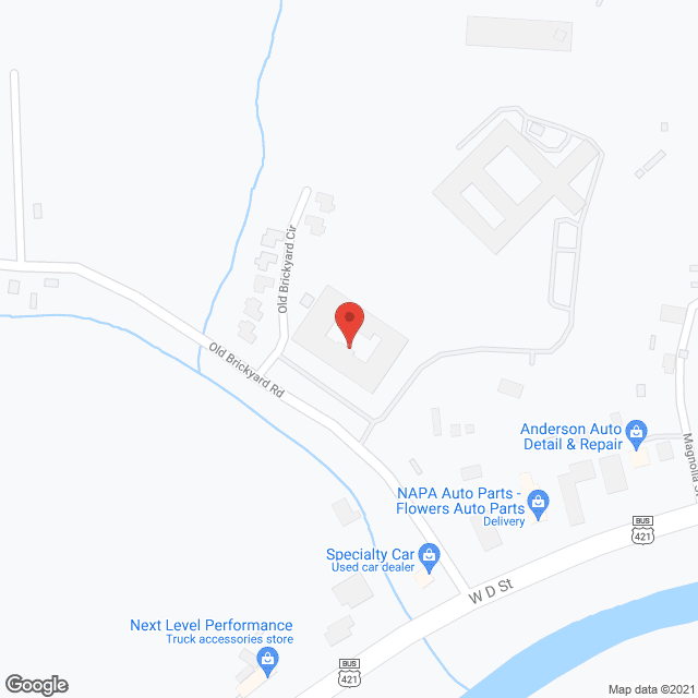 Wilkes Senior Village in google map