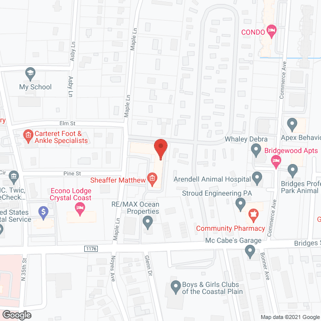 Maxim Healthcare in google map