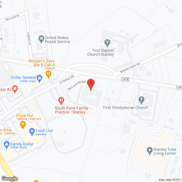 Mc Lurd Manor Retirement Ctr in google map