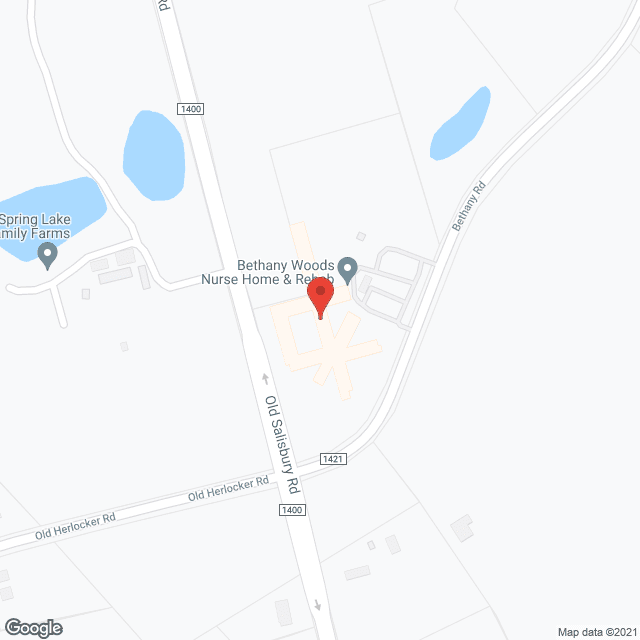 Bethany Woods Nursing and Rehabilitation Cent in google map
