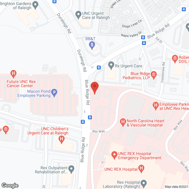 Rex Adult Day Ctr in google map
