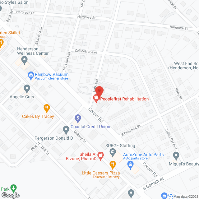 Britthaven of Henderson in google map