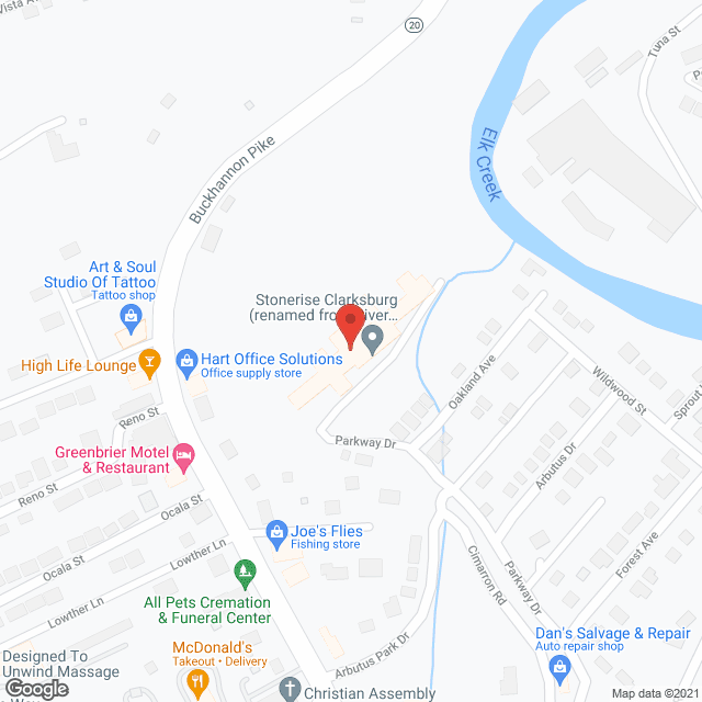 Heartland Health Care Ctr in google map