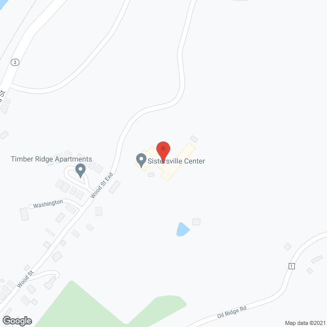 Sistersville Center in google map