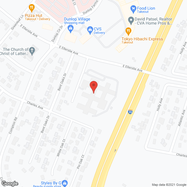 Colonial Heights Health and Rehabilitation in google map